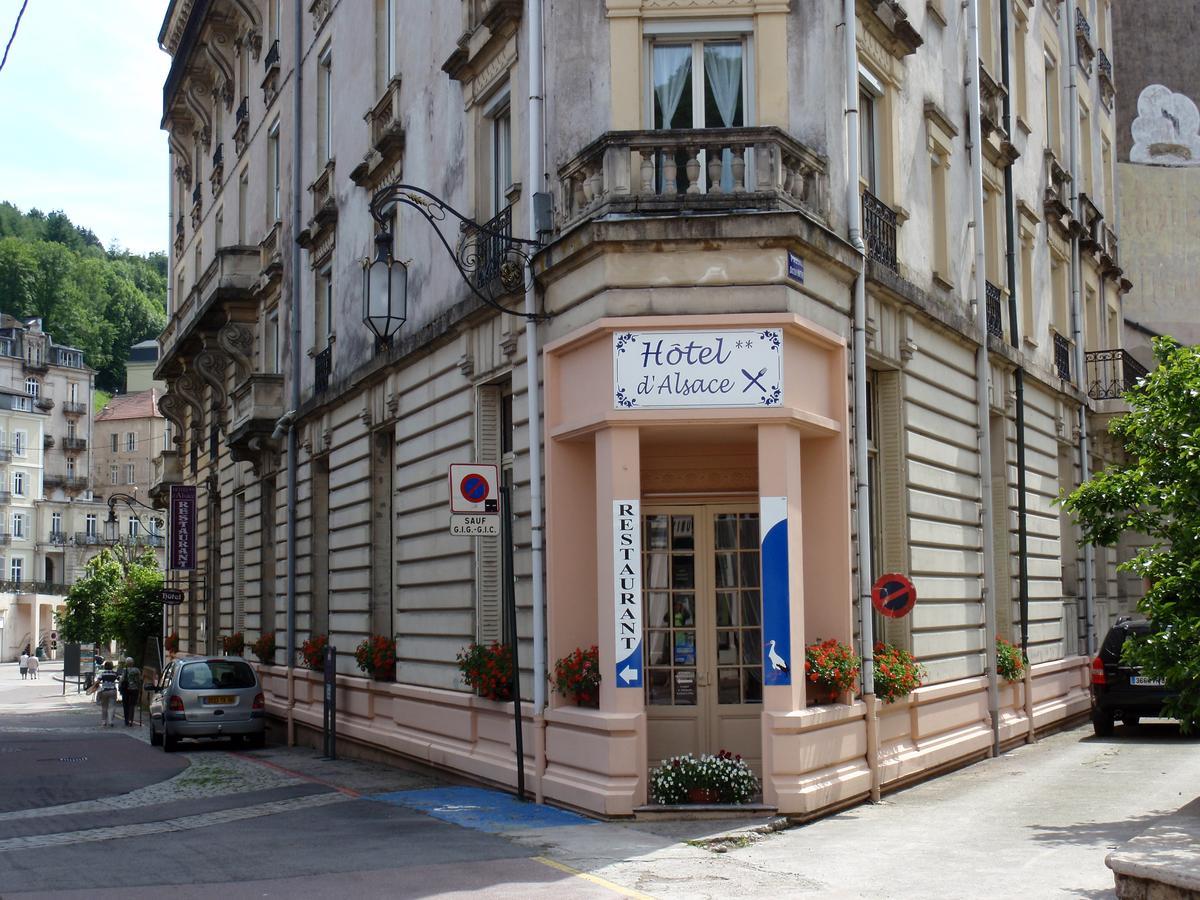 Hotel Restaurant D'Alsace Plombieres-les-Bains Luaran gambar